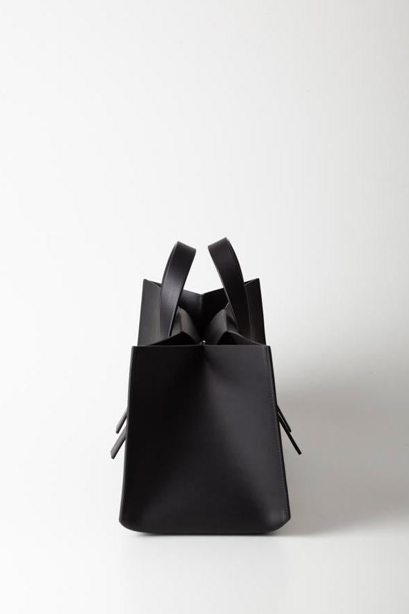 Double Cube Handbag in Black by Arrhe Studio-Arrhe Studio-Idlewild