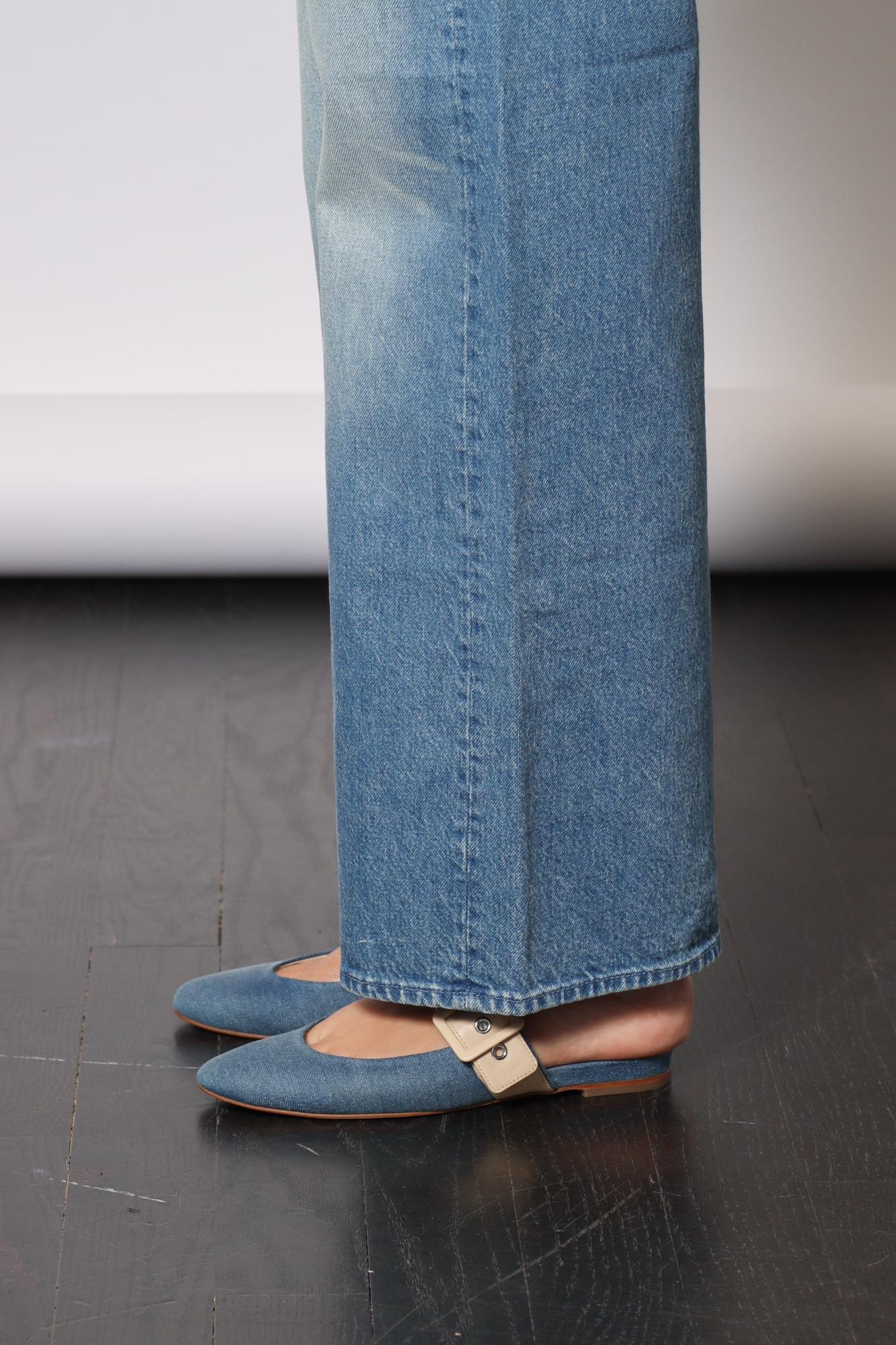 Dos Flat in Denim and Baron Truciolo by Halmanera-Halmanera-Idlewild