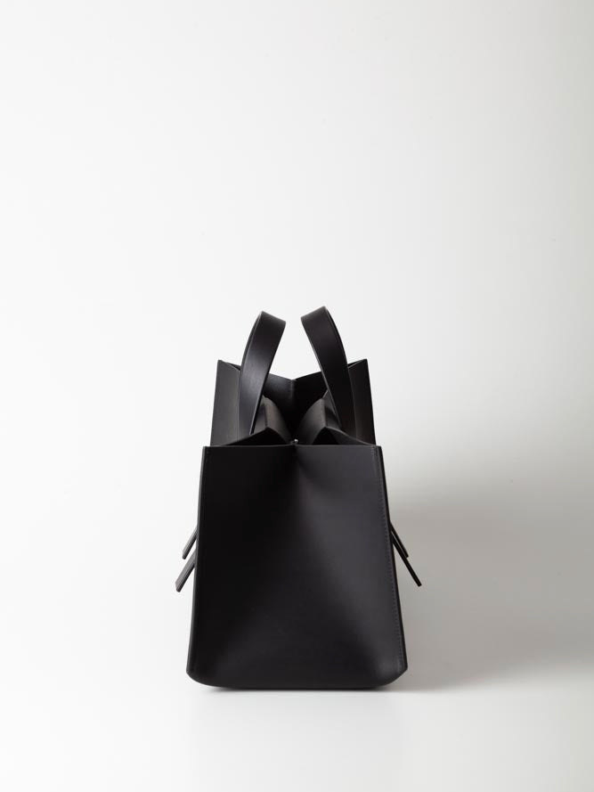 Double Cube Handbag in Black by Arrhe Studio-Arrhe Studio-Idlewild