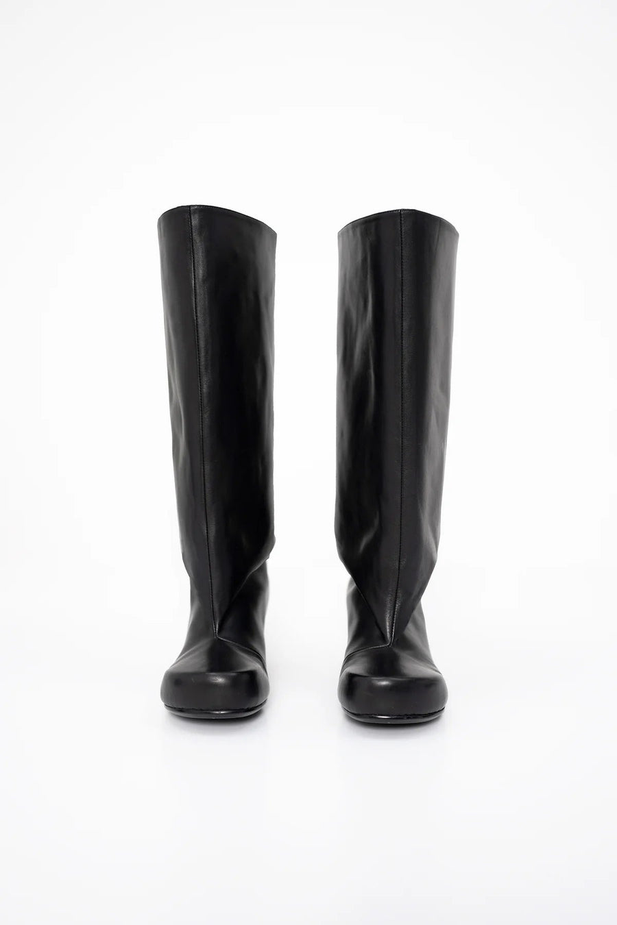 Double Heel Boots in Black by Melitta Baumeister