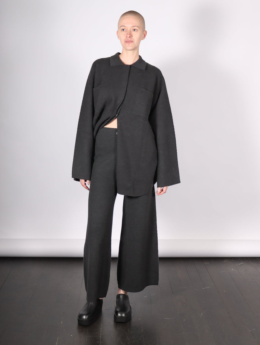 Double Knit Big Shirt in Ink by Lauren Manoogian