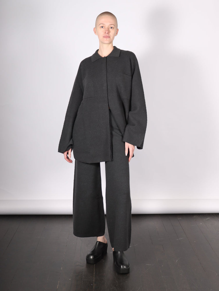 Double Knit Big Shirt in Ink by Lauren Manoogian