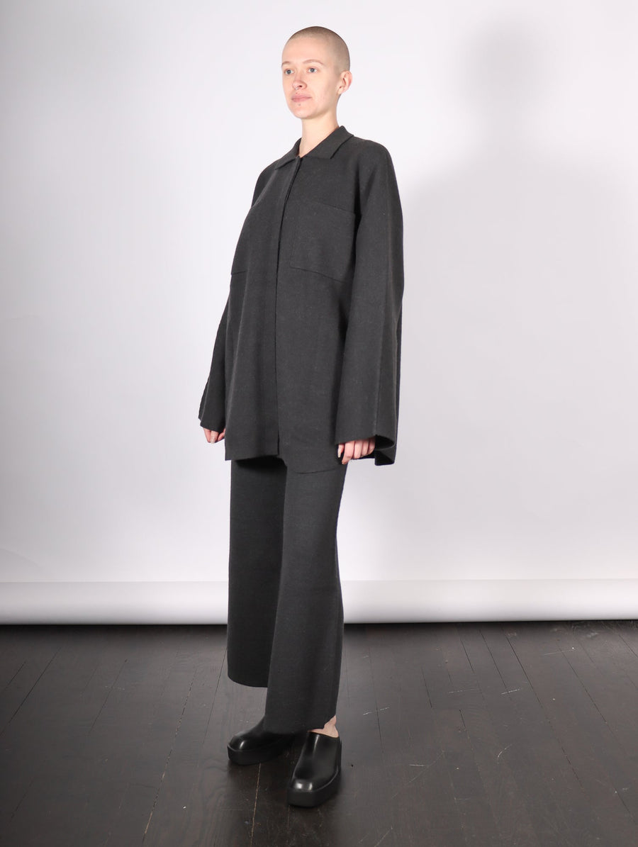 Double Knit Big Shirt in Ink by Lauren Manoogian