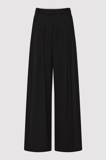Double Loop Pants in Black by St. Agni-Bottoms-St. Agni-Idlewild