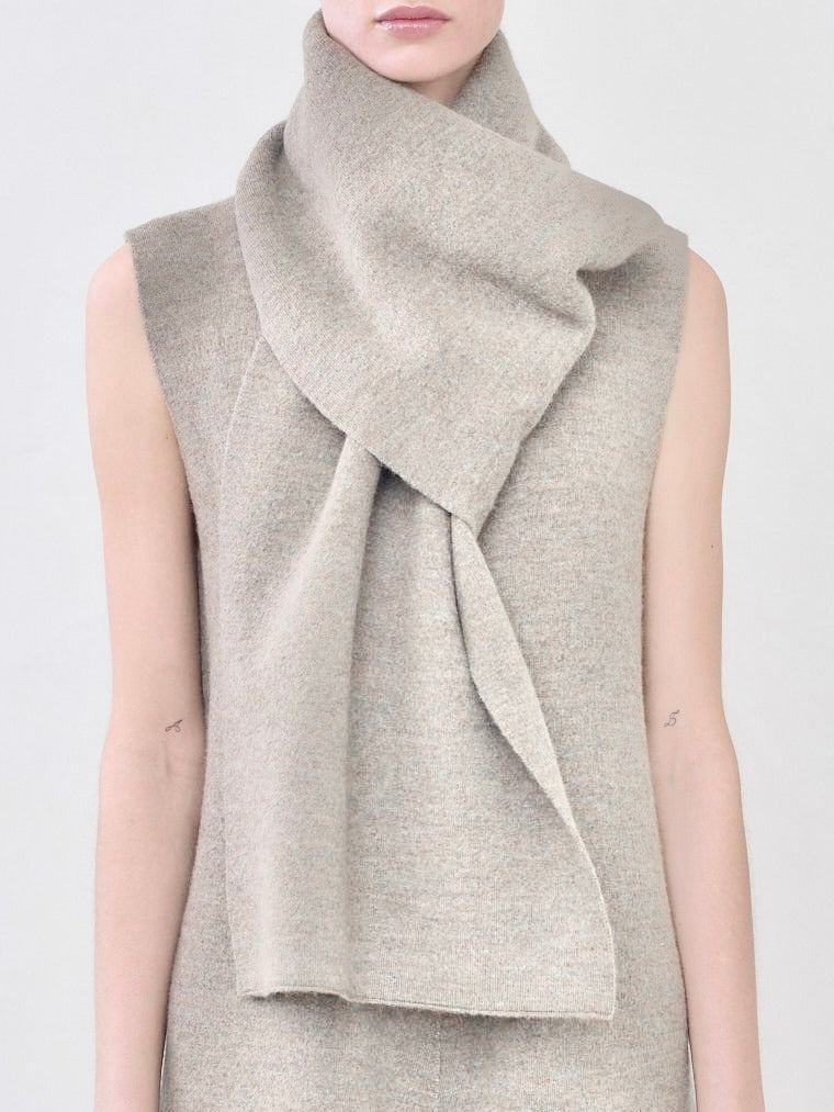 Double Knit Scarf in Carrara by Lauren Manoogian-Idlewild