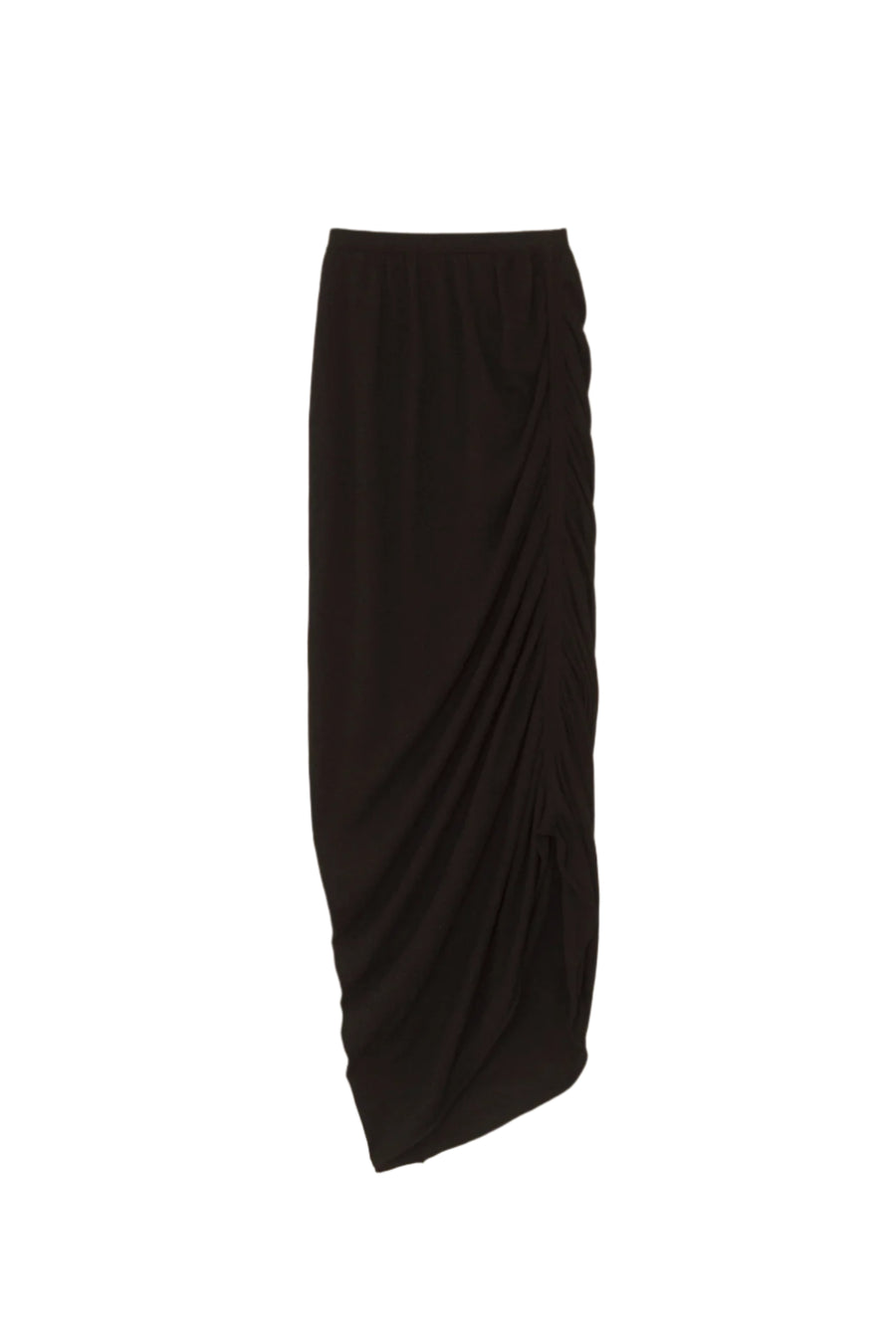 Drape Skirt in Black Melange by Lauren Manoogian-Bottoms-Lauren Manoogian-Idlewild
