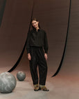 Drawstring Pants in Tropical Black by Henrik Vibskov-Bottoms-Henrik Vibskov-Idlewild