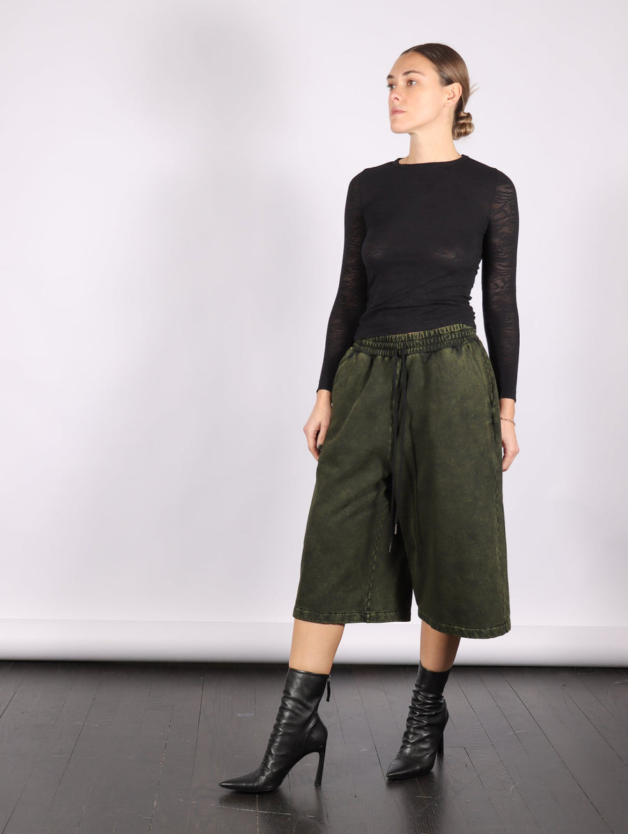 Drew Short in Acid Green by Rachel Comey