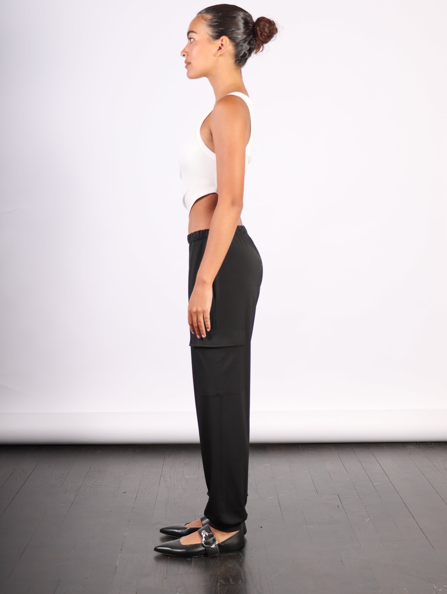 Easy Cargo Pants in Black by Planet – Idlewild