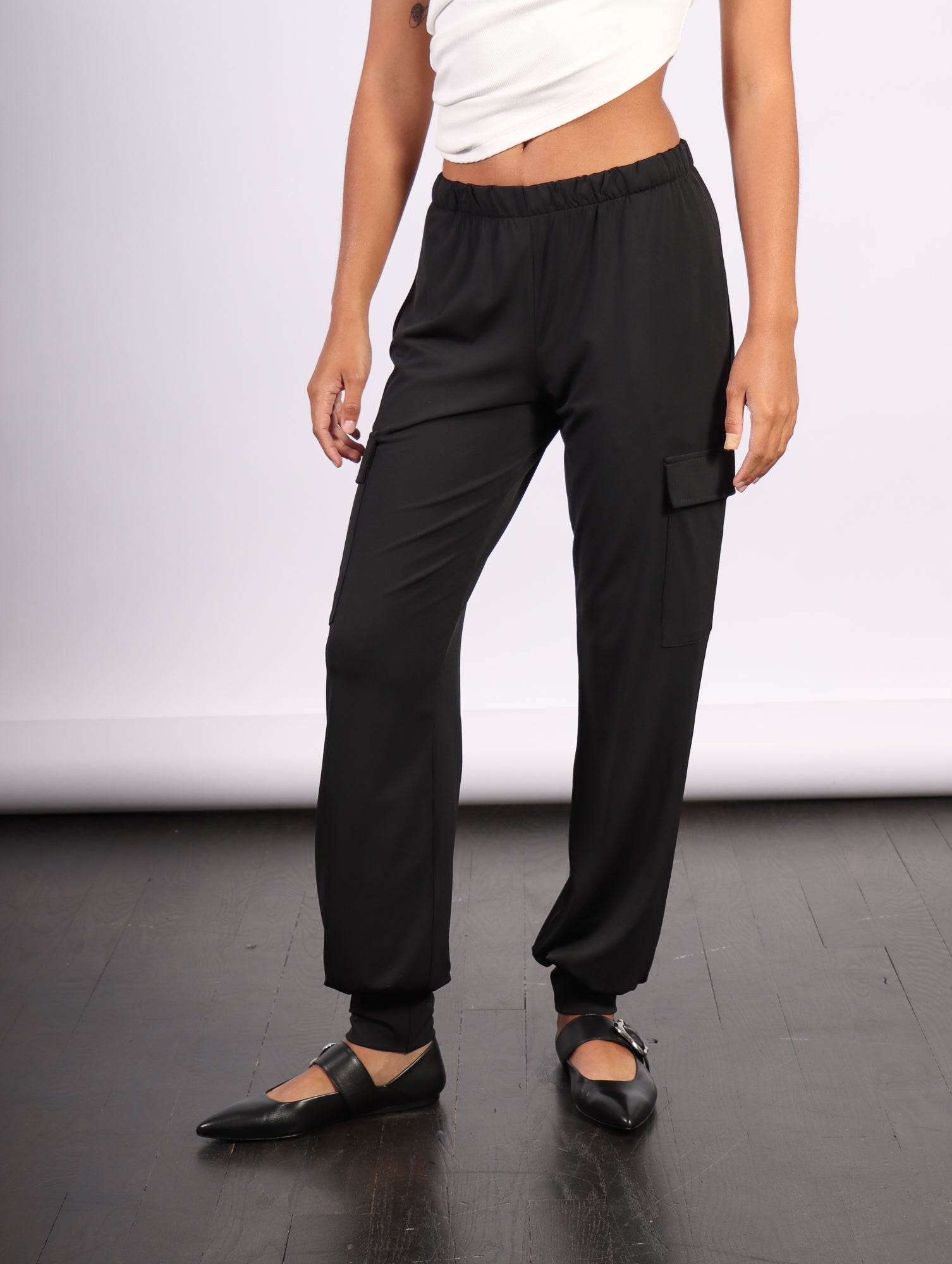 Easy Cargo Pants in Black by Planet – Idlewild