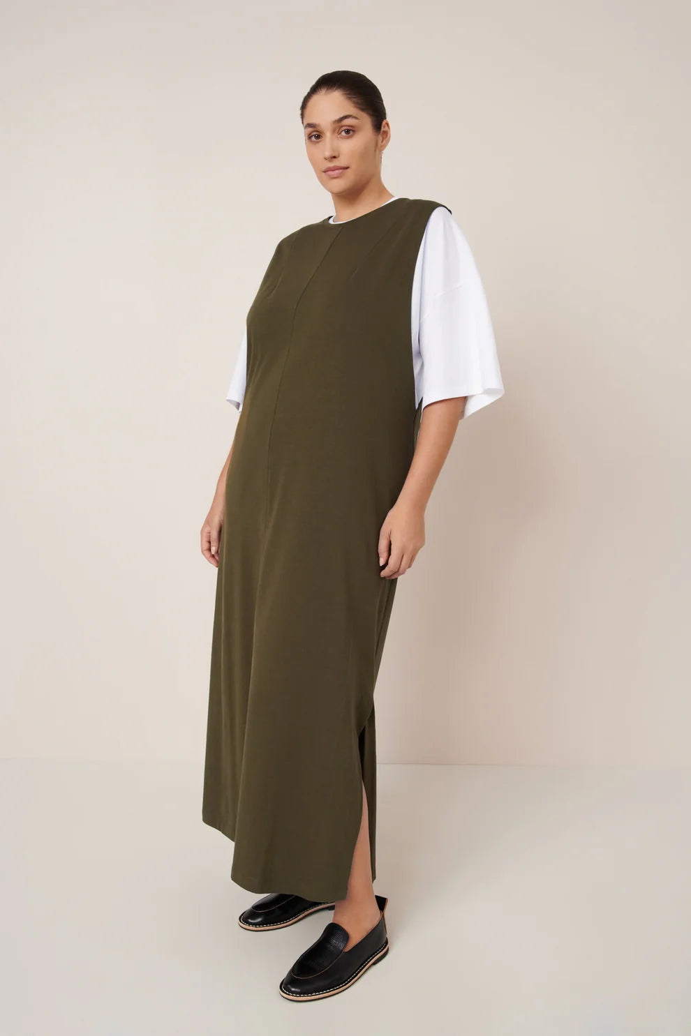 Elm Dress in Ivy by Kowtow-Kowtow-Idlewild