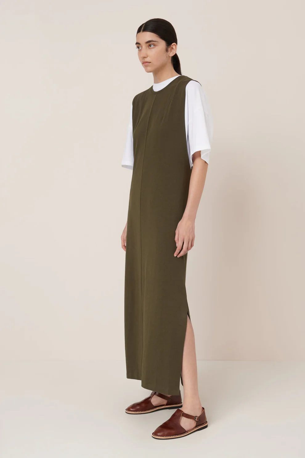 Elm Dress in Ivy by Kowtow-Kowtow-Idlewild