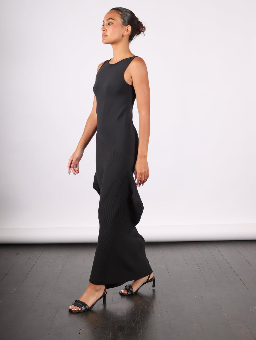 Emerge Dress in Black by Issey Miyake-Idlewild