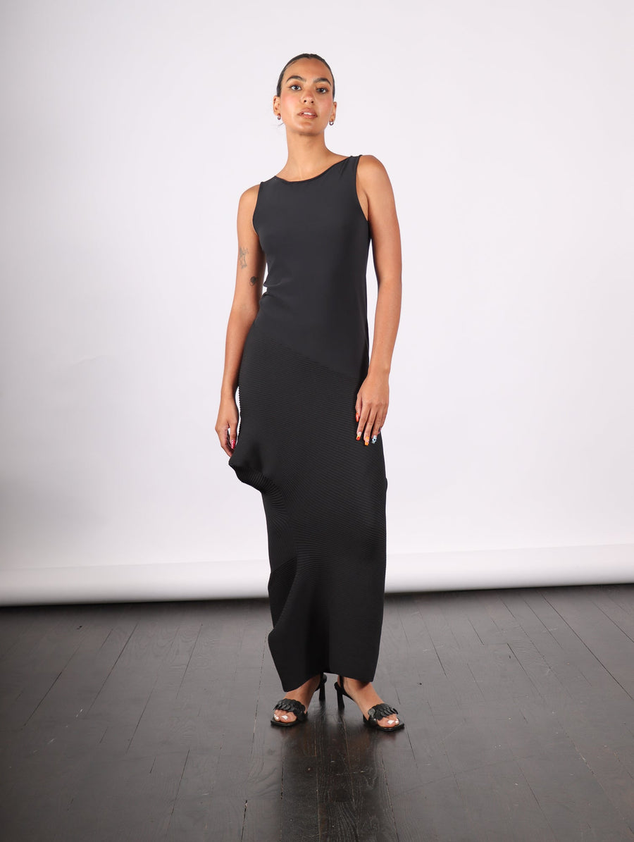 Emerge Dress in Black by Issey Miyake-Idlewild