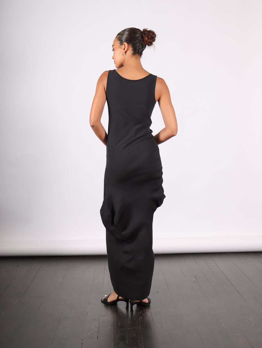 Emerge Dress in Black by Issey Miyake-Idlewild