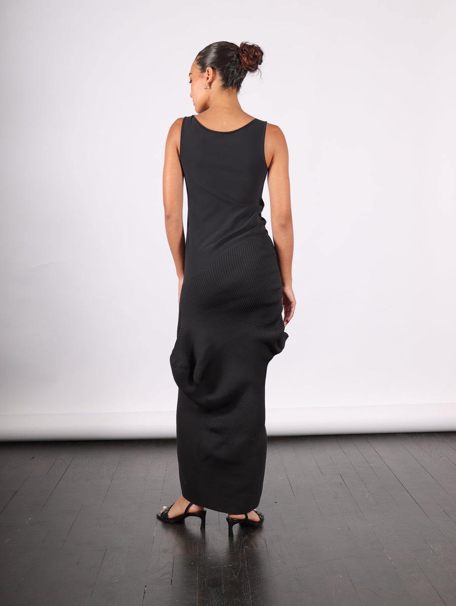 Emerge Dress in Black by Issey Miyake-Idlewild