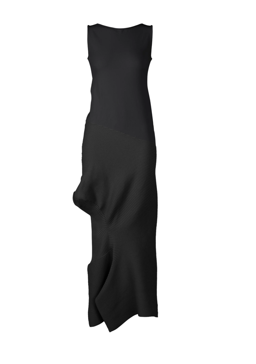 Emerge Dress in Black by Issey Miyake-Idlewild