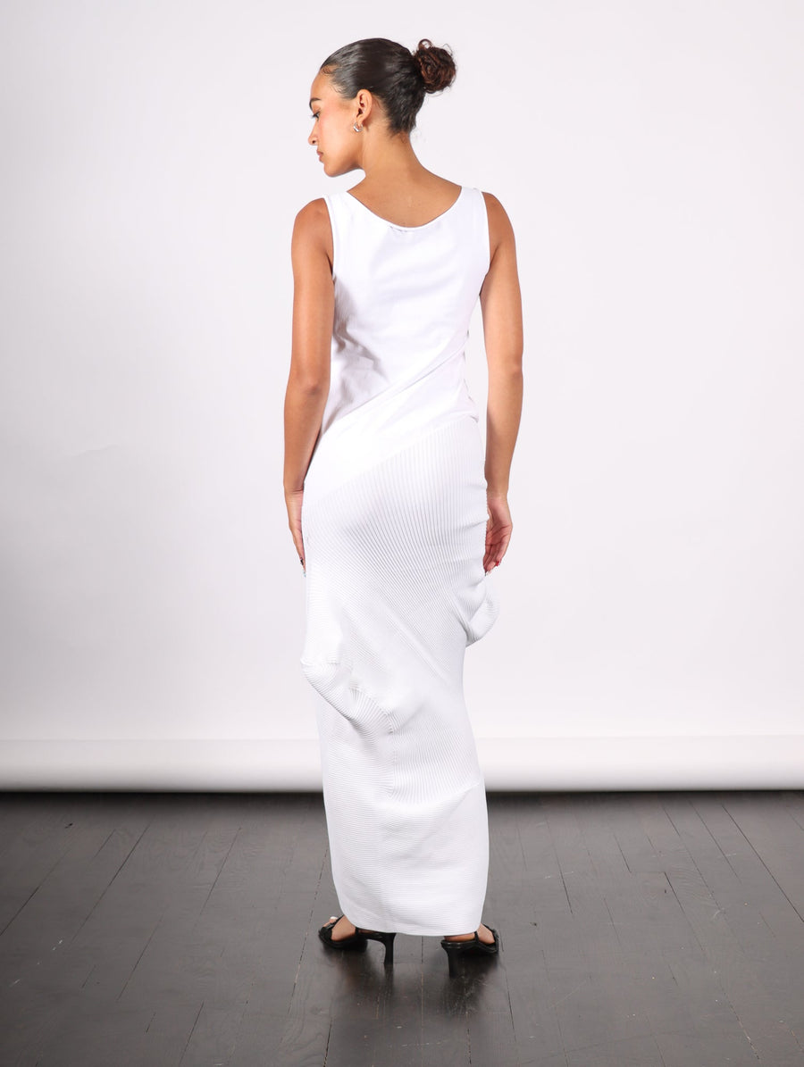 Emerge Dress in White by Issey Miyake-Idlewild