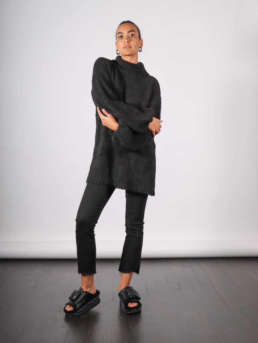 Emin Sweater in Black by Rodebjer