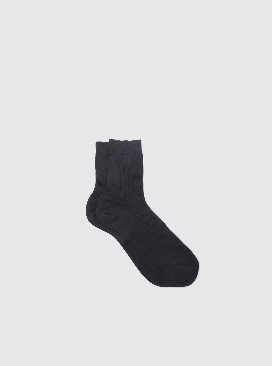 English Socks in Black by Maria La Rosa