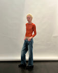 Esque Tere Top in Orange by Thinking Mu-Thinking Mu-Idlewild