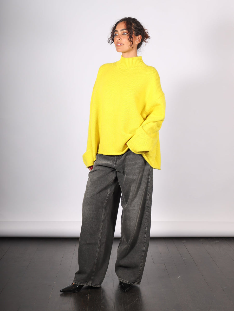 Everyday Mockneck in Yellow by 6397