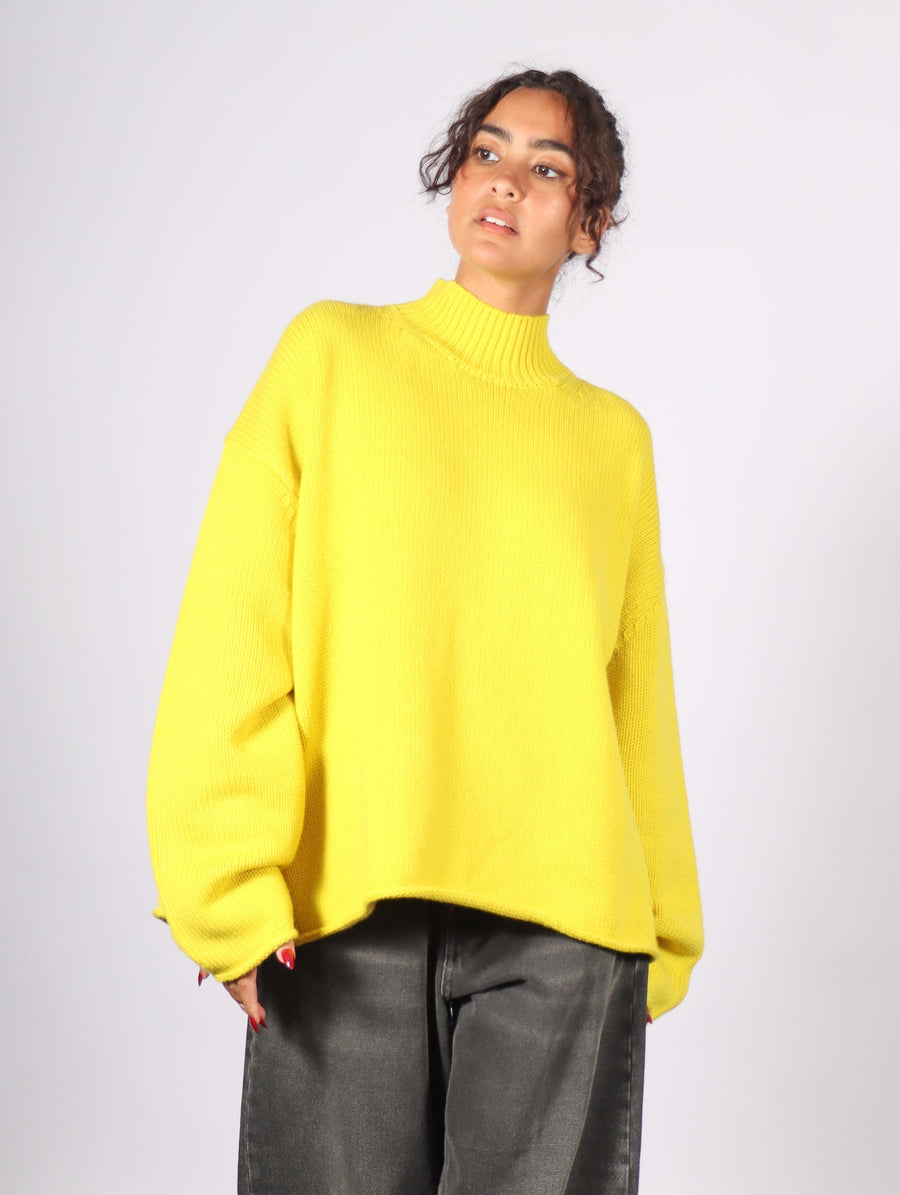 Everyday Mockneck in Yellow by 6397