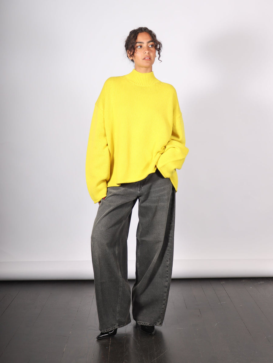 Everyday Mockneck in Yellow by 6397