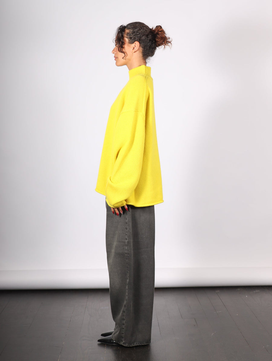 Everyday Mockneck in Yellow by 6397