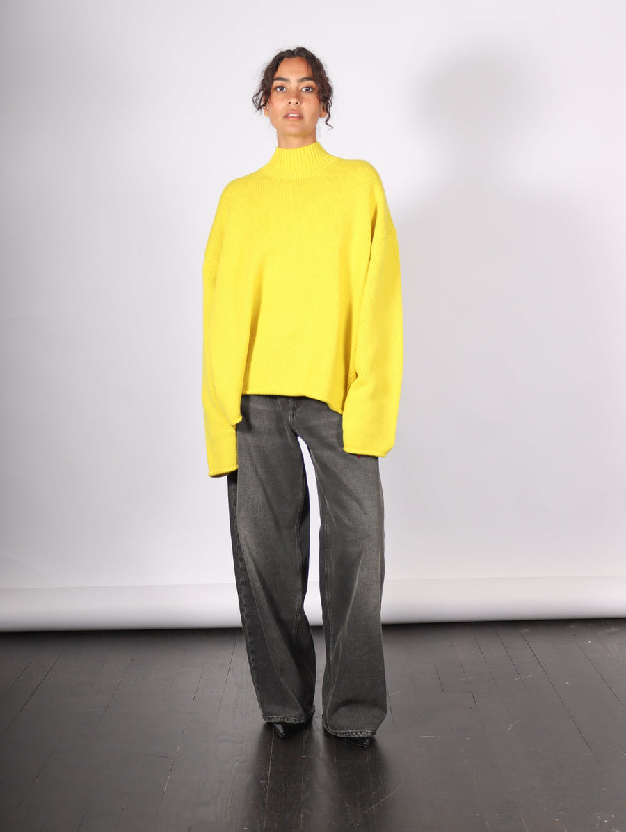 Everyday Mockneck in Yellow by 6397