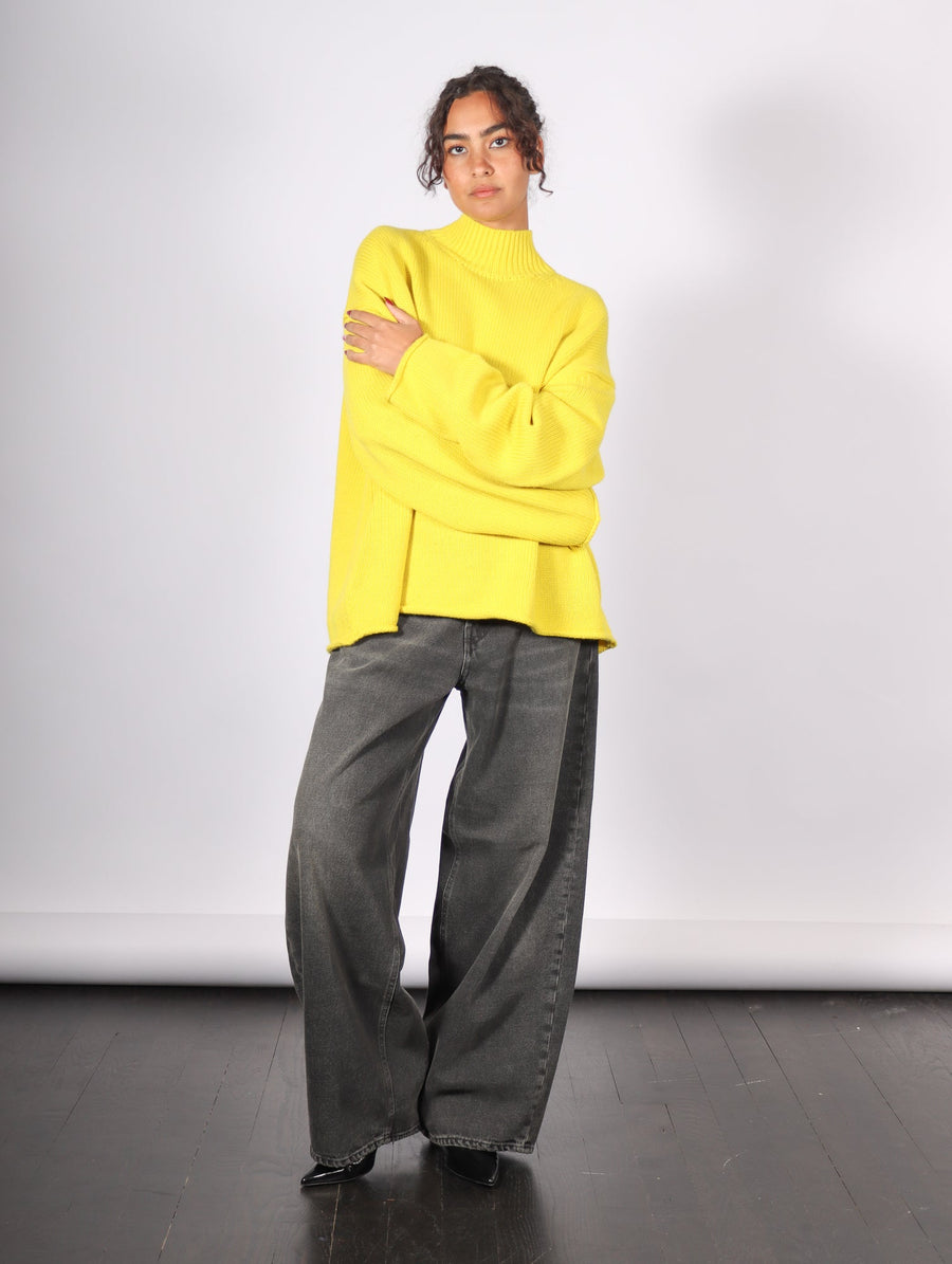 Everyday Mockneck in Yellow by 6397