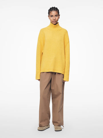 Everyday Mockneck in Yellow by 6397