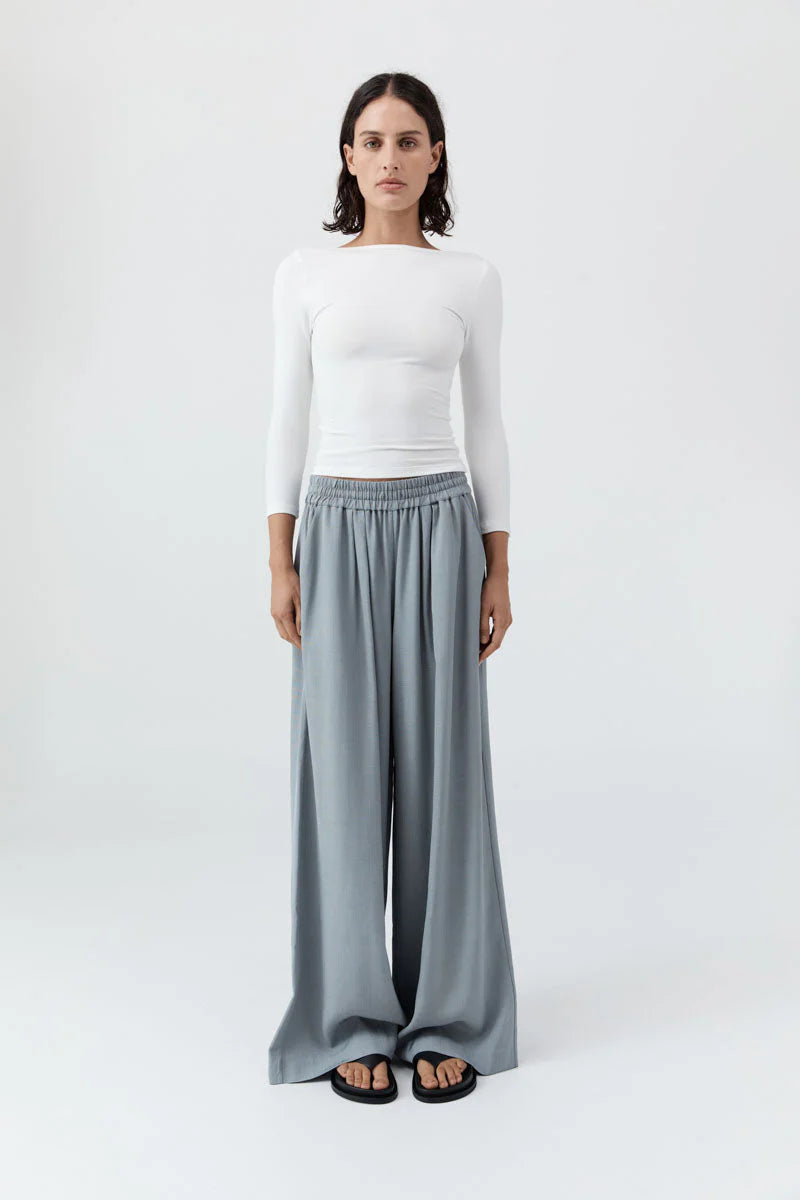 Everyday Pants in Mist by St. Agni-Bottoms-St. Agni-Idlewild