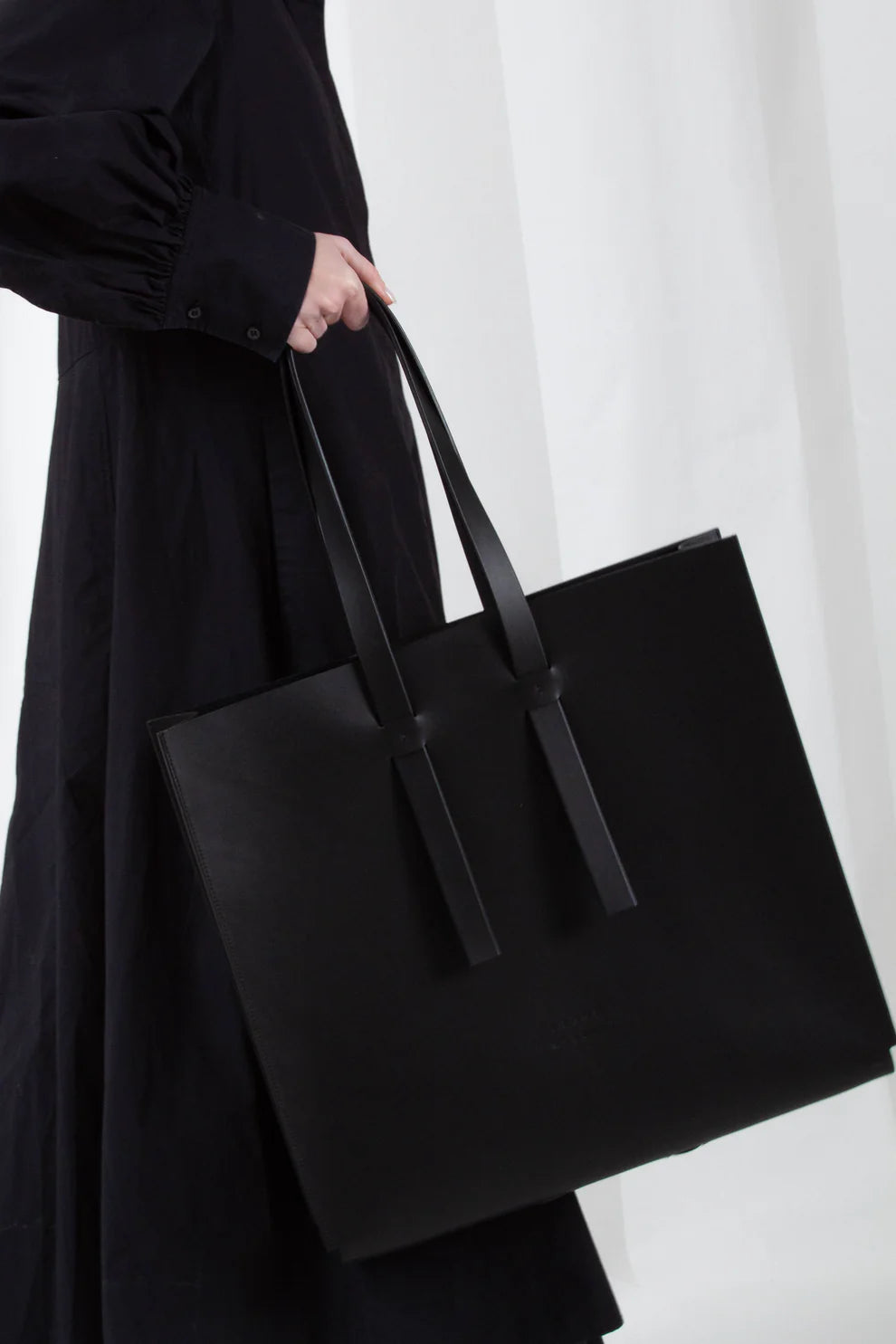 Extra Large Tote in Black by Arrhe Studio-Bags-Arrhe Studio-Idlewild