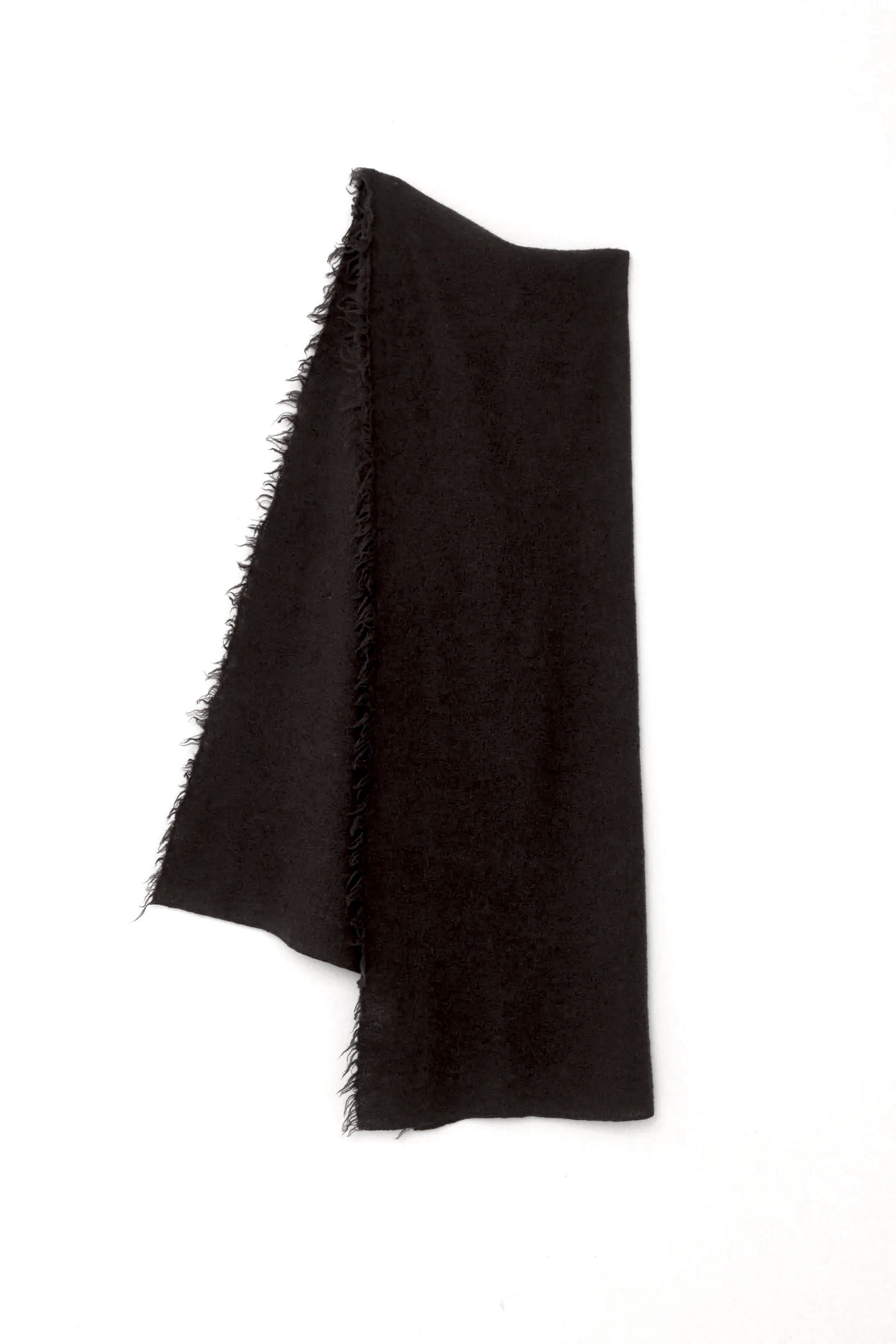 Felt Fringe Scarf in Black Melange by Lauren Manoogian-Accessories-Lauren Manoogian-Idlewild
