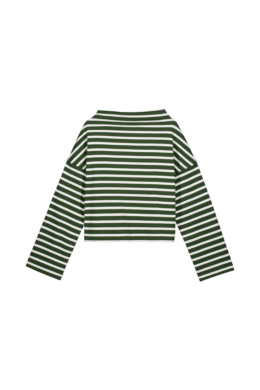 Field Top in Green Lily Stripe by Kowtow-Tops-Kowtow-Idlewild