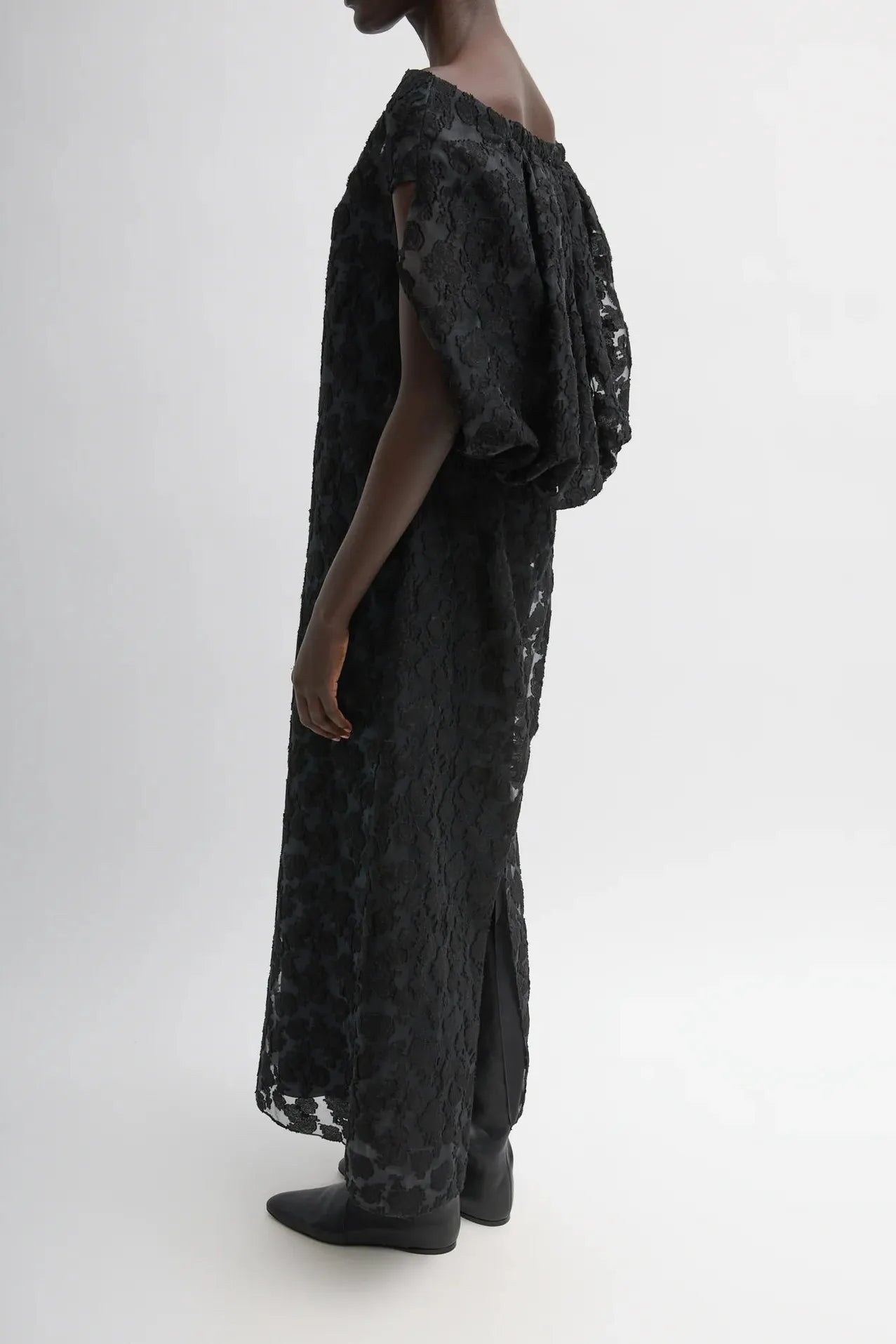 Fil Coupé Camille Dress in Black by Tibi-Tibi-Idlewild