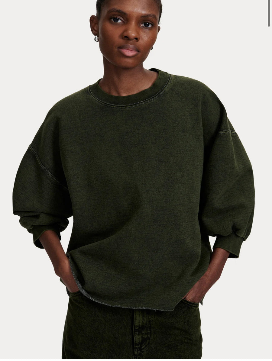 Fond Sweatshirt in Acid Green by Rachel Comey