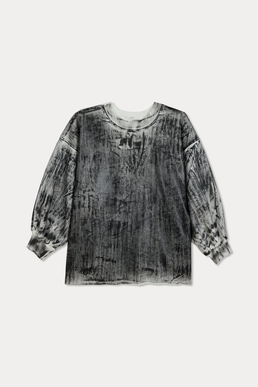 Fond Sweatshirt in Black Brushed by Rachel Comey