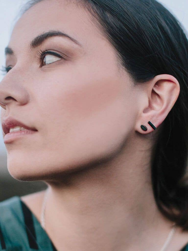 Forage Stud Earring Collection in Oxi by Mulxiply