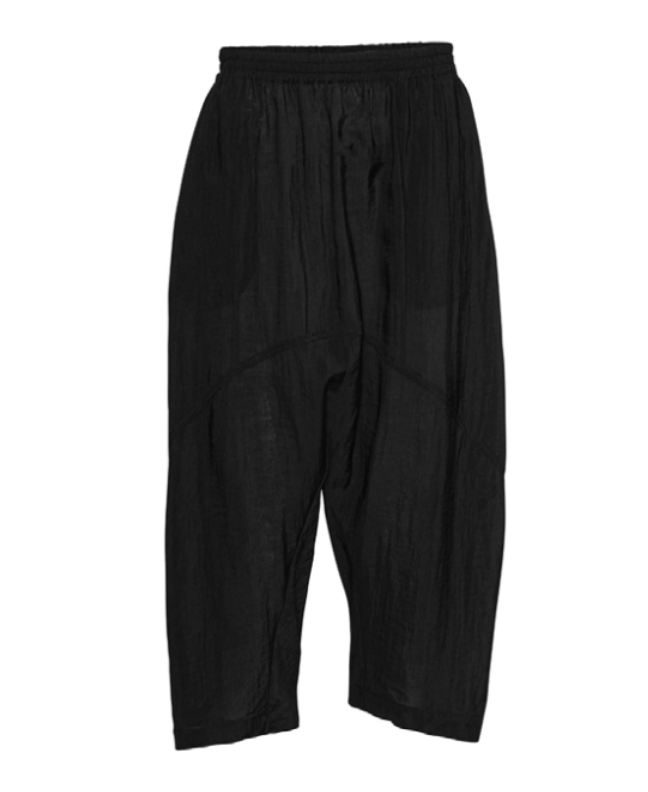 Frown Pants in Black by Henrik Vibskov-Bottoms-Henrik Vibskov-Idlewild