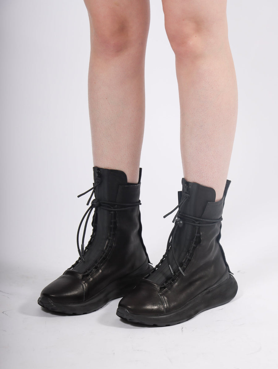 Futurist Sneaker Boot in Black by Puro-Idlewild