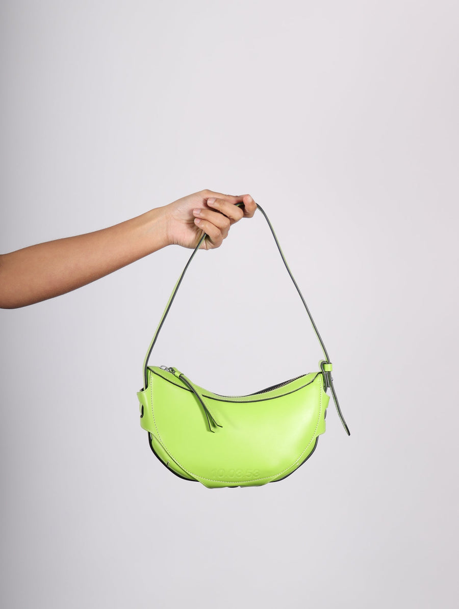 Half Moon Bag in Green by 10.03.53-Idlewild