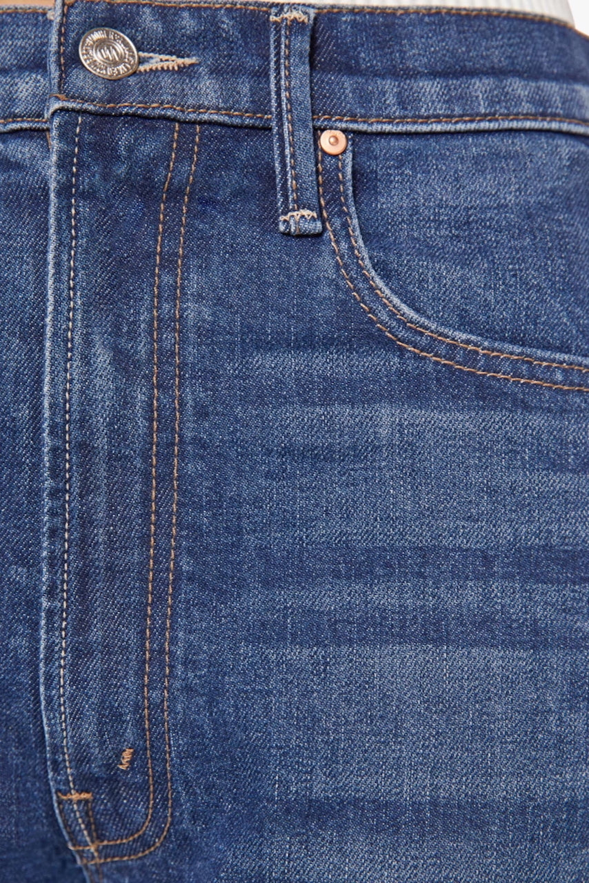 Half Pipe Ankle Cuff Fray in Perfectly Imperfect by Mother-Bottoms-Mother-Idlewild