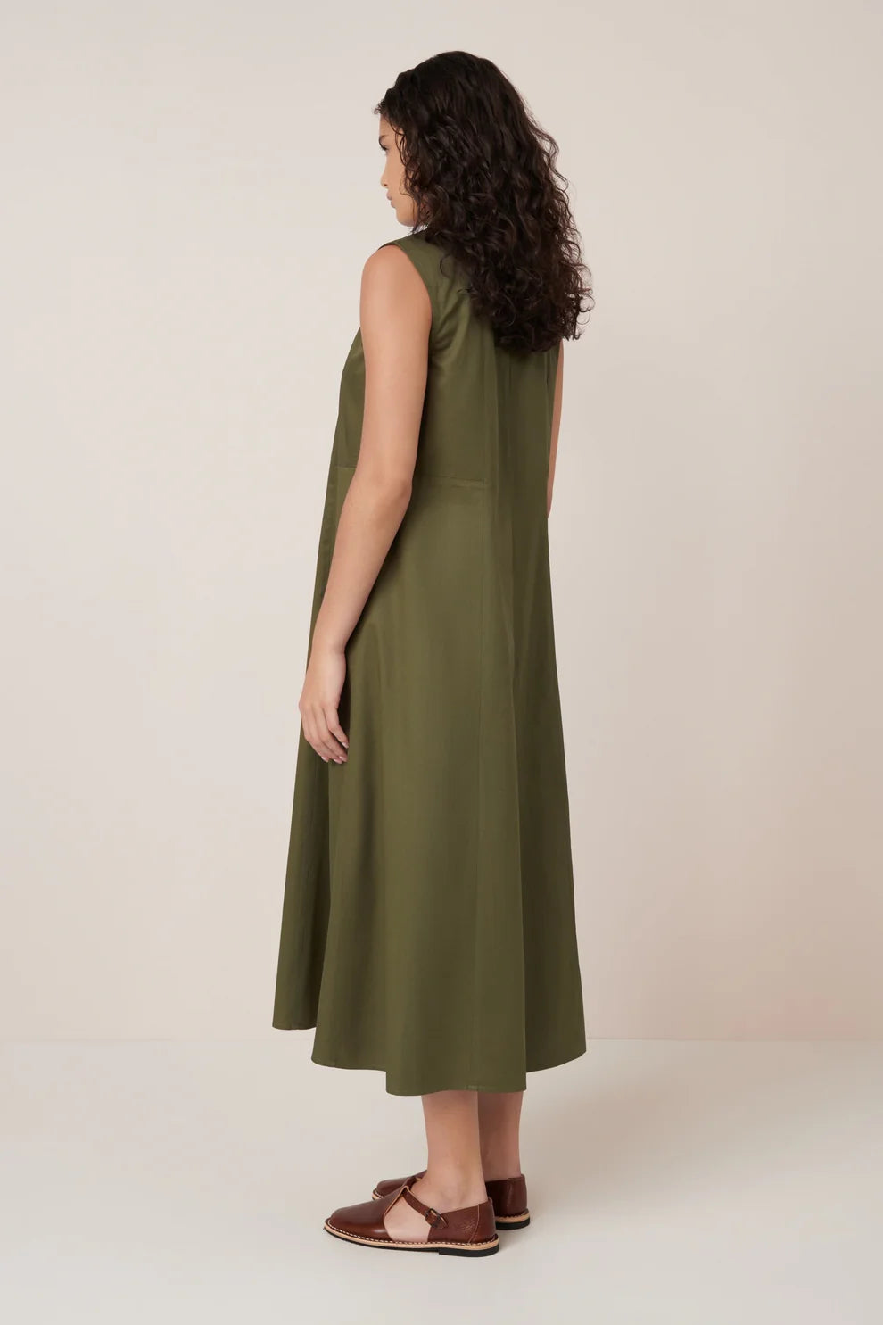 Harmony Dress in Ivy by Kowtow-Kowtow-Idlewild