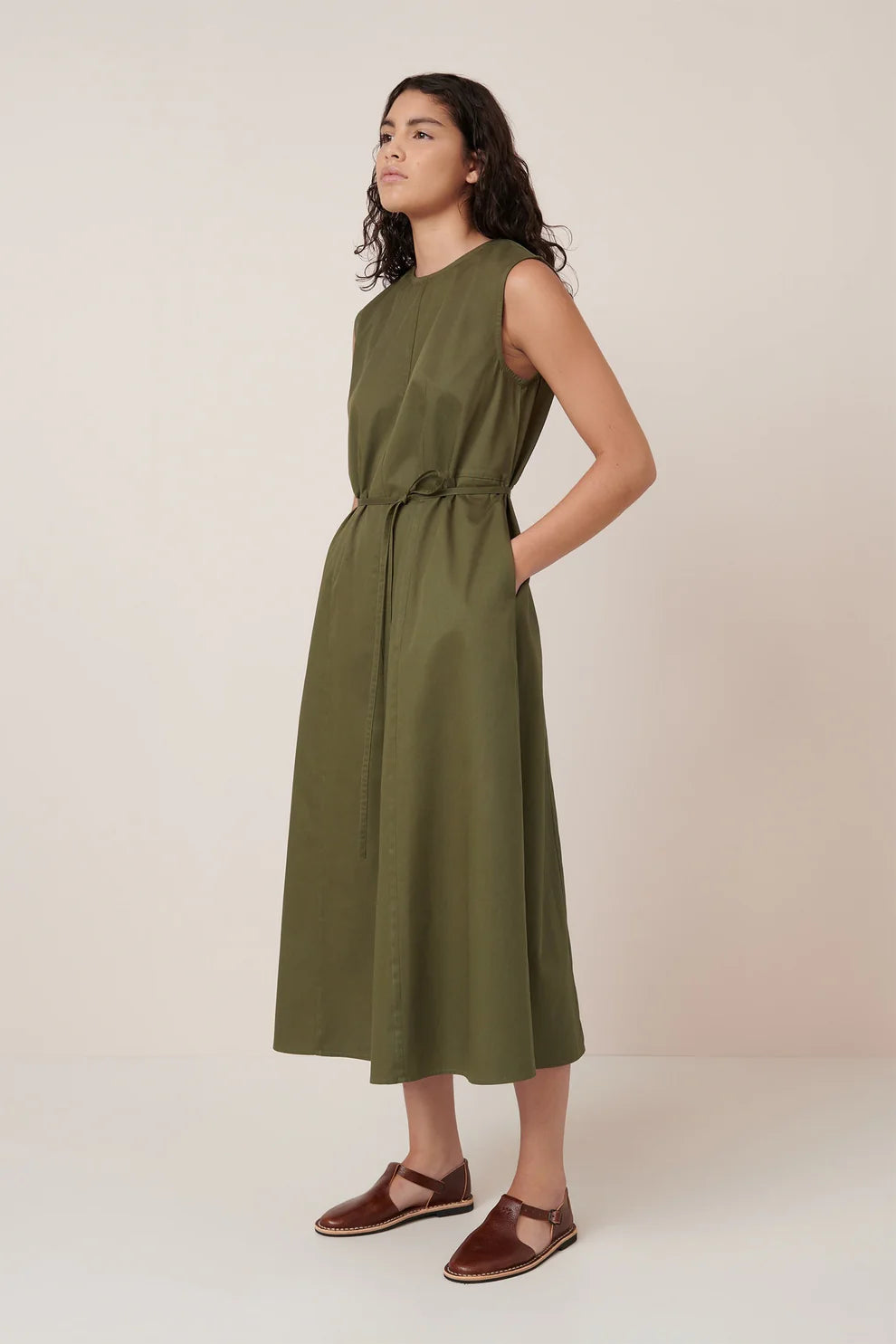 Harmony Dress in Ivy by Kowtow-Kowtow-Idlewild