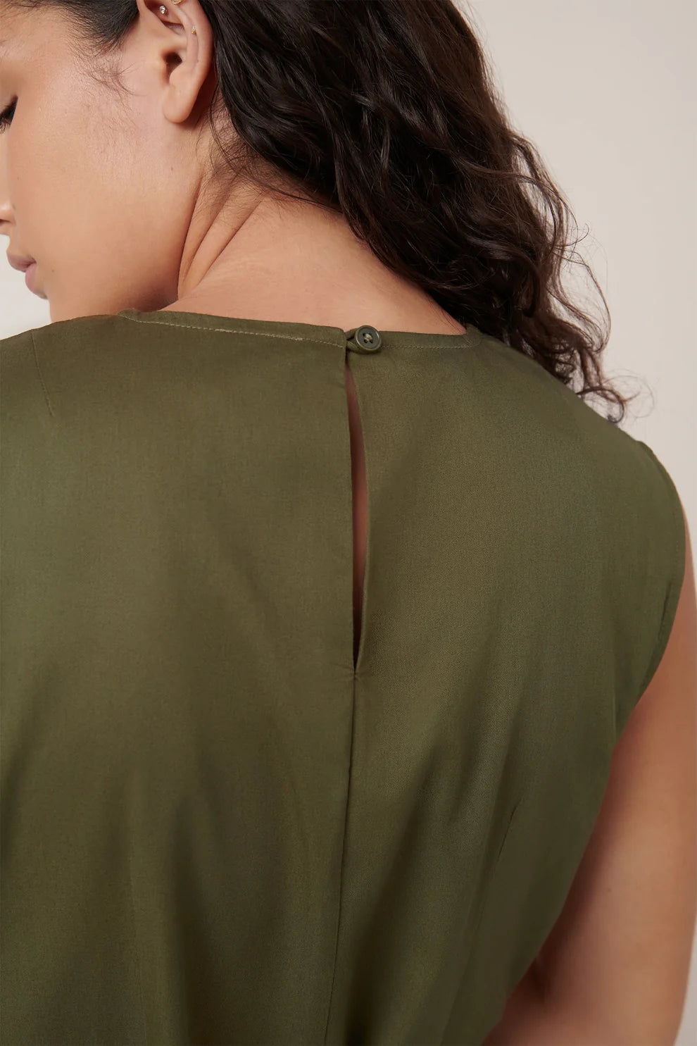 Harmony Dress in Ivy by Kowtow-Kowtow-Idlewild