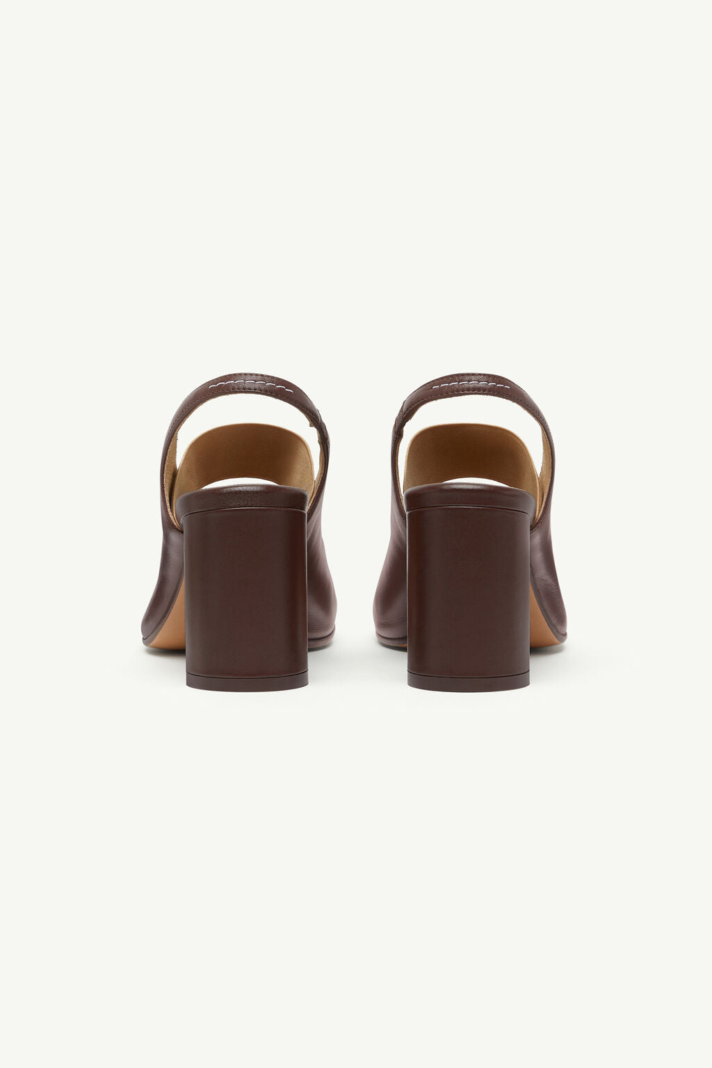 Heeled Sandal in Brown by MM6 Maison Margiela-MM6-Idlewild