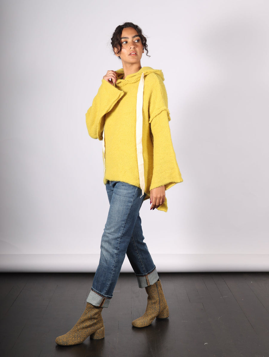 Hoodie in Lemon Zest by Amano by Lorena Laing