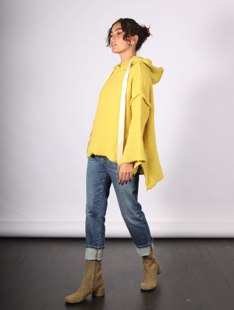 Hoodie in Lemon Zest by Amano by Lorena Laing